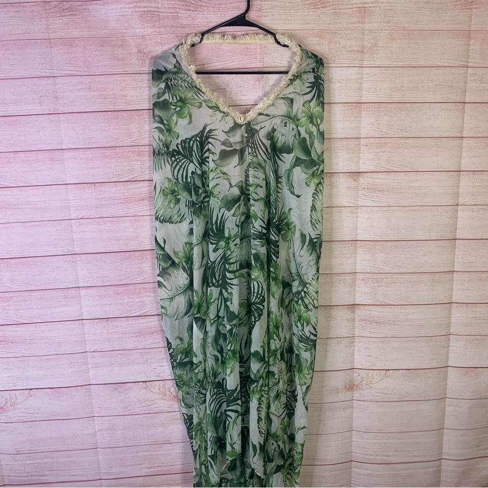 Pool To Party Floral Swim Cover‎ Up One Size